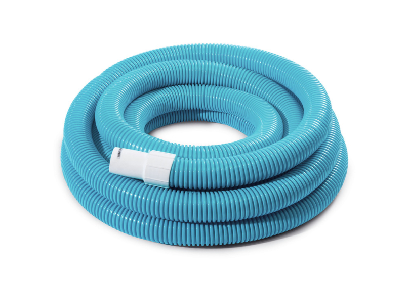 Floating Hose Pool Hose Suction Hose 10 M Blue with 2 Threaded Adapters 38 Mm 