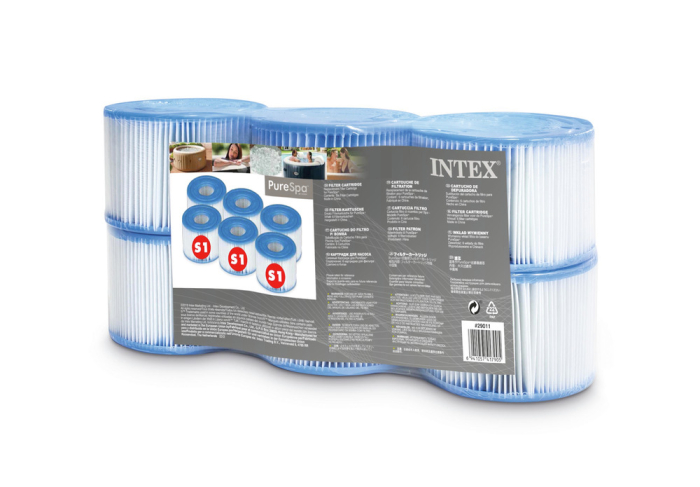 Intex S1 Filter Filterkartusche Kartusche Whirlpool Pure Spa 2er 6er oder 12er 